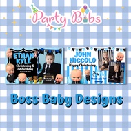 ✽Boss Baby Souvenir/Giveaways Ref Magnet 10pcs. minimum order - Customized FREE LAYOUT