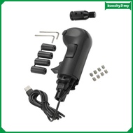 [BaosityfcMY] USB Gearshift Knob Textured Gearshift Knob with Adapter Sim Shifter Threaded USB Shift