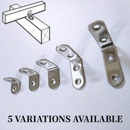 Sesiku L Pendakap L Bracket Angle Bracket Sesiku L Rak Rack L Angle 16mm