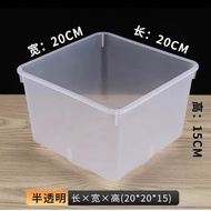 ST/🧿Dance Freezer Crisper Large CapacitypeRefrigerator Storage Box Transparent Box Drawer Crisper Storage Cold Fresh NFC