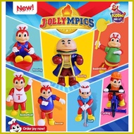 ◩ ✎ ◙ PER PIECE Jollibee kiddie meal toy JOLLYMPICS 2021