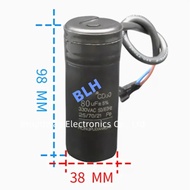 CD60 refrigerator freezer compressor starting capacitor 330V 330VAC 47UF 64UF 75UF 80UF 36-43UF 88-1