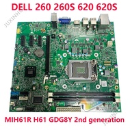 Motherboard for Dell Optiplex 390 390dt 390mt 3010 3010dt 3010mt 620 620s 260 260s dt Mt H61 7010 SF