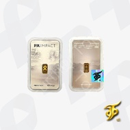 PX Precinox 999.9 Gold Bar ( 1g ) Swiss LBMA - IMPACT【Emas｜足金牌｜小金条】