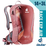 RV城市【德國 Deuter】送》健行登山背包-網架式 14+3L Race EXP Air/自行車背包_3611121