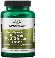 ▶$1 Shop Coupon◀  Swanson Premium Full-Spectrum Korean Red Ginseng Root 400 mg, 90 Capsules