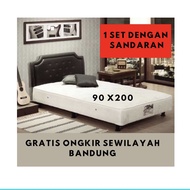 Kasur Central Spring bed ukuran 90 x 200 (Multibed 1 set)