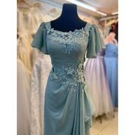 (HIGH QUALITY AND ONHAND) Mother Dress / Mother of the Bride and Groom Gown / Principal Sponsor Gown