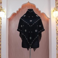 Ainoor hijab  Bawal Japanese Cotton Diamond Melati – Soft, Elegant & Viral Ready Design (Bidang 45 +