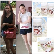 JINJU COLLAGEN KOREA GLOW SKIN WHITENING BEAUTY SUPPLEMENT BRIGHT, SMOOTH, GLOWING WHITE SKIN CARE W
