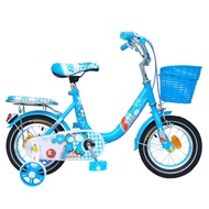 寶盟BAUMER 12吋親子鹿腳踏車(水藍)