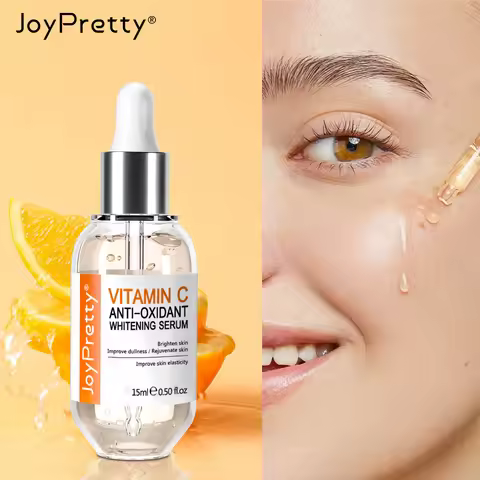 Vitamin C Facial Serum Hyaluronic Acid for Face Skin Care Whitening Moisturizing Serum Acne Treatmen
