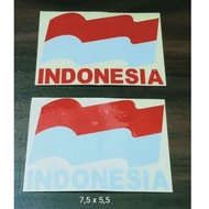 INDONESIAN FLAG STICKERS