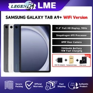 Samsung Galaxy Tab A9+ WiFi Version (4GB RAM+64GB ROM) Original Tablet Samsung Malaysia Warranty