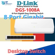 D-LINK DGS-1008A 8-PORT GIGABIT EASY DESKTOP SWITCH