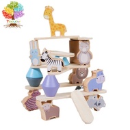 Animal Sensory Toys for Kids Stacking Balancing Blocks Montessori Building Blocks for Preschool Kids
