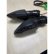 MOTORCYCLE SIGNAL LIGHT LED Y15ZR / Y15ZR SIGNAL LIGHT LED LAMPU SIGNAL MOTORSIKAL Y15ZR  - SMOKE