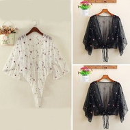Áo Cardigan Nữ Beautifultime Áo Cardigan Áo Choàng Bikini Phong Cách Boho Vải Voan Chống Nắng Mùa Hè