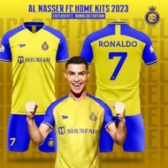 Al NSR Kids' Football Jersey Set, Latest Ronaldo Jersey Latest 2022 Ronaldo Kids' Jersey Set,/2023
