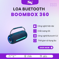 Loa bluetooth Boombox 360 Loa Bluetooth Boombox 3 Pro 360 - Thiết Kế Đèn LED Hiện Đại Bass Siêu Mạnh