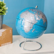 Skyglobe 10吋群青藍U型底座地球儀(英文版)