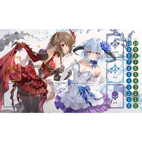 New Shadowverse EVOLVE Filene Single-player Battle 600x350mm Fan Diy Card Pad Anime Cartoon 2mm Stit