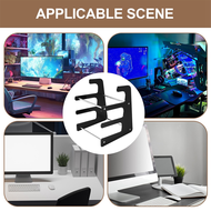 3-Tier Mechanical Keyboard Holder Display Stand Keyboard Shelf for Storage Three Mechanical Keyboard