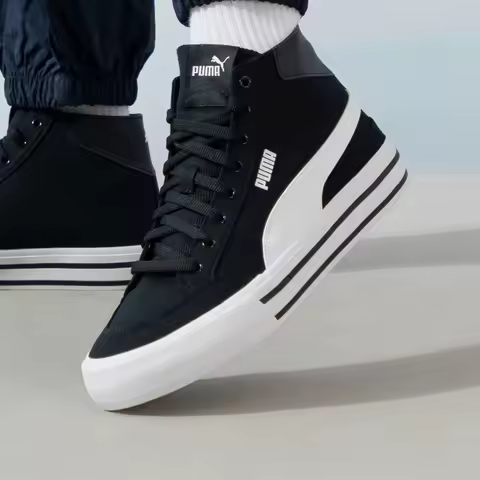 Puma Authentic Current Season New Men's Women's Fashion Casual High-Top Sports Sneakers 397265-01