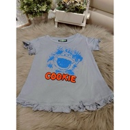 Second Hand️ Sesame Street size 4 Cute Ruffled T-Shirt