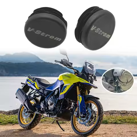 3PCS Chassis Plugs For Suzuki V-STROM 800 DE VStrom 800DE 2023 2024 Frame Hole Cover Caps Plug Decor