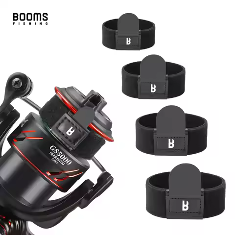 Booms Fishing SB1 4Pcs Spinning Reel Protect Cover High Quality Polyester Line Cup Preservation Case