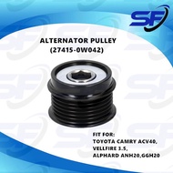 TOYOTA CAMRY ACV40,VELLFIRE 3.5,ALPHARD ANH20,GGH20 ALTERNATOR PULLEY (27415-0W042)