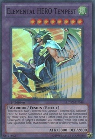 YU-GI-OH! - Elemental Hero Tempest (LCGX-EN048) - Legendary Collection 2 - Unlimited Edition - Super
