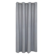 HomePro ผ้าม่าน EYELET GLAM UV 150X220 ซม. สีเทา แบรนด์ HOME LIVING STYLE
