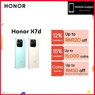 HONOR X7D | 16GB (8+8) RAM 512GB ROM | Ultra-Tough Triple Defense l 35W HONOR SuperCharge | ORI FROM