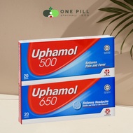 Duopharma Uphamol 500 Uphamol 650 (Paracetamol) (10's) | Exp: 03/2026