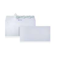 DL Size White Envelope, with Peel & Seal (25 pcs/pkt)