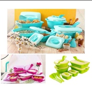 [ Promo] Aquamarine Prasmanan Set Biggy /Prasmanan Plastik / Prasmanan