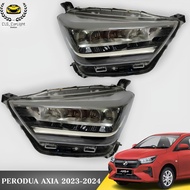 PERODUA AXIA LED 2023 2024 LEFT (LH) HEADLAMPORIGINAL USED/HEADLIGHT/LAMPU DEPAN KERETA