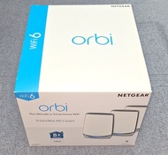 香港版 Netgear Orbi Mesh WiFi 6 AX6000 RBK853 RBR850 RBS850 1個 路由器 + 2個 衛星機 1 Router + 2 Satellite 6Gbp