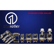 STAINLESS STEEL ONE ROLLER FOLDING GATE ROLLER /HINGES