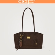 Women's shoulder bag, high quality suede tote, large capacity, size 30cm (ND109)
