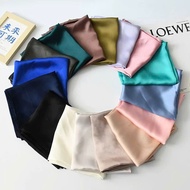 Square silk scarf for women 70 70x70cm turban bandana, beautiful, high-quality head covering to make