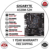 Gigabyte GA-A320M-S2H Original Motherboard AMD Socket AM4 DDR4 USB3.0 SATA3.0 VGA+DVI+HDMI