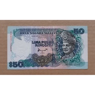 Malaysia Old Series RM50 Banknote Siri 7 For Collection Only