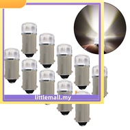 【LLMA】Pack of 10 Ba9s LED Light Bulb Lamp Bulb 12V Instrument Lighting White Red