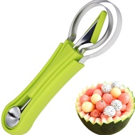 Small Melon Baller Scoop Set 4 In 1 Stainless Steel Fruit Scooper Baller Seed Remover Melon Baller F