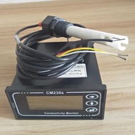 CM-230S Online Conductivity Monitor Tester Meter Electric Conductivity Rate Instrument Tools 0-20/20