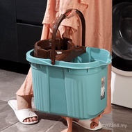 Mop Bucket Plastic Floor-washing Mop Bucket Thickened Mop Bucket Rectangular Old-fashioned Drain Bas