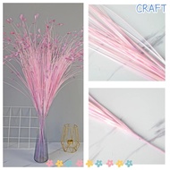 CRAFTML 5pcs/Pack Peacock Grass, 20 Heads 80cm Artificial Grass, Natural Multicolor Feather Texture 